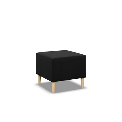 Produktbild von Pouffe-Fußhocker, wohnzimmer Sitzpouf BLANK 50x50cm Schwarz
