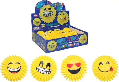 Immagine prodotto di Palla sorridente con aculei che fischiano luminosa 7 cm