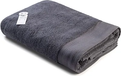 Produktbild von A&R AR606 | Strandtuch Excellent Deluxe Baumwolle - 100 x 180 cm - Farbe: Dark Grey - Größe: 100 x 180 cm