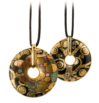 Zdjęcie produktu dla Goebel Gustav Klimt - Die Erfüllung (Halskette, Fine...