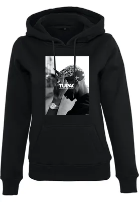 Obrázek produktu pro Dámská mikina Mr. Tee Ladies 2Pac F*ck the World Hoody black - XS