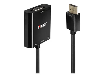 Produktbild von LINDY Konverter HDMI auf VGA und Audio 1080p ohne Scaling