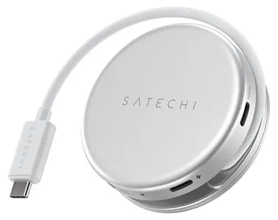 Obrázok produktu pre Satechi, rozbočovač Multiport 5-v-1 USB-C na HDMI / USB-A / 2 USB-C / SD kartu, model OntheGo, strieborný