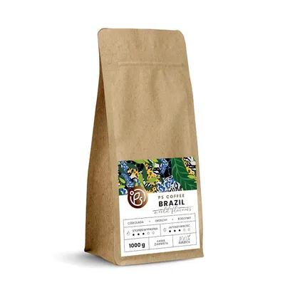 Zdjęcie produktu dla Kawa Ziarnista | PS Coffee Brazil 1 kg