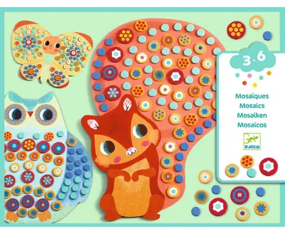 Obrázek produktu pro Djeco - Design od 3-6 let - Mozaika - Milfiori
