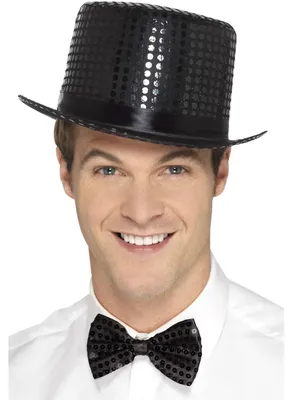 Image de Smiffys - Chapeau haut-de-forme unie pour homme/femme SM1303 (taille unique) (noir)