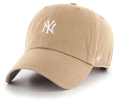 Produktbild von '47 Brand MLB New York Yankees BASE RUNNER 47 Clean Up Cap Khaki/White