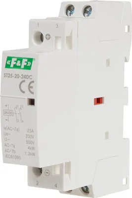 Produktbild von Reiheneinbauschütz, 2xSchließer, 25A, 24V DC