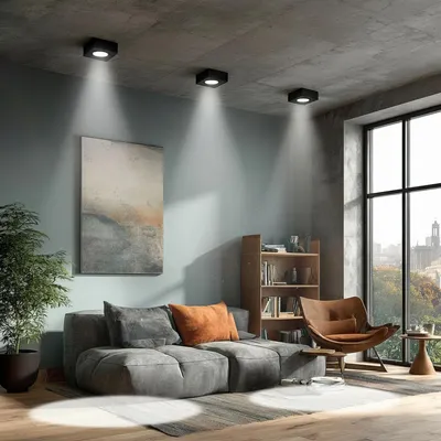 Zdjęcie produktu dla Oprawa wpuszczana GU10 Oprawa reflektora wpuszczanego Lampa sufitowa maks. 35W IP20 (1x element kątowy - bez żarówki, czarny)