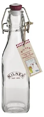 Immagine prodotto di KILNER Bottiglia In Vetro Chiusura Clip, Lt 0,25