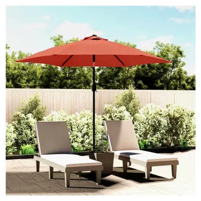 Produktbild von Ersatzbezug für Sonnenschirm Terracotta-Rot 300 cm für Garten und Terrasse