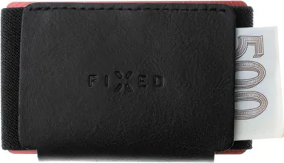 Produktbild von FIXED Tiny Wallet aus echtem Rindsleder schwarz