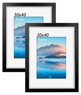 Zdjęcie produktu dla Zestaw dwóch klasycznych ram do zdjęć o wymiarach 30 x 40 cm, idealnych do dekoracji ścian