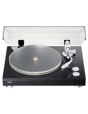 Obrázok produktu pre TEAC TN-5BB-M/B, Gramofón s remeňovým pohonom, Manuálne, Čierna, 33,45,78 ot/min, DC motor, 0,1%