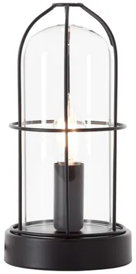 Produktbild von BRILLIANT Tischleuchte Storm schwarz IP20 E14 40 Watt g. f. Tropfenlampe