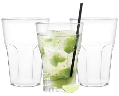 Immagine prodotto di Set di 40 bicchieri di plastica riutilizzabili da 35 cl, ideali per feste