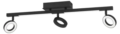 Produktbild von EGLO Cardillio 2, Strahler Oberflächenbeleuchtung, 3 Glühbirne(n), LED, 3000 K, 1200 lm, Schwarz