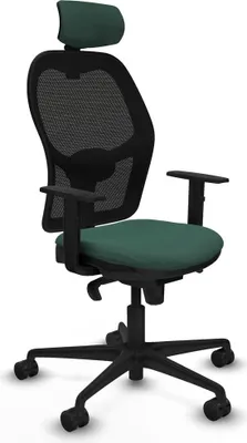 Image de Chaise de bureau avec appui-tête Jorquera Piqueras y Crespo 1D036N2 vert