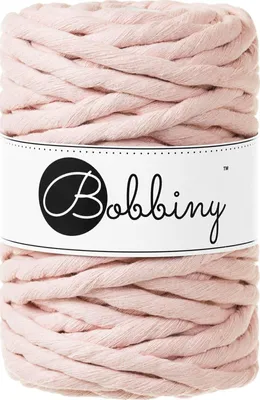 Obrázok produktu pre Bobbiny Macrame Cord 9 mm 30 m Pastel Pink Špagát