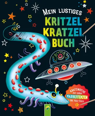 Produktbild von Mein lustiges Kritzel-Kratzel-Buch: Kratzmotive mit Farbeffekten, für Kinder ab 5 Jahren