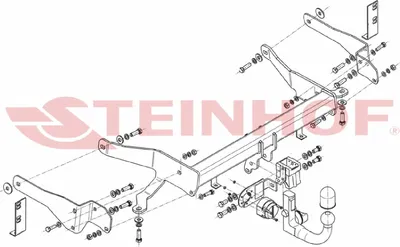 Produktbild von Z546111 Anhängerkupplung passend für CHEVROLET Captiva 06/2013-2018 abnehmbar