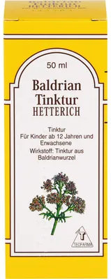 Produktbild von Baldriantinktur Hetterich, 50 ml Lösung