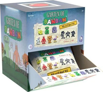Produktbild von Garten of Banban Minifiguren - S1, 6 Jahr(e), Gemischte Farben