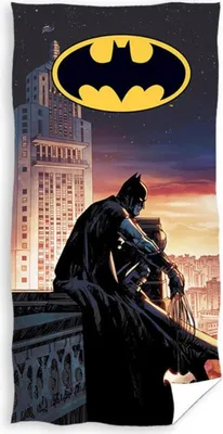 Produktbild von Batman Badetuch Handtuch Strandtuch 70 x 140 cm