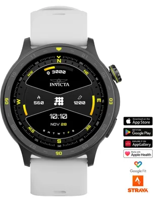 Immagine prodotto di Invicta I-Tech 2 ITECH-004 Orologio da Uomo - Movimento Smartwatch - Acciaio Inossidabile con Quadrante Nero - 45 mm