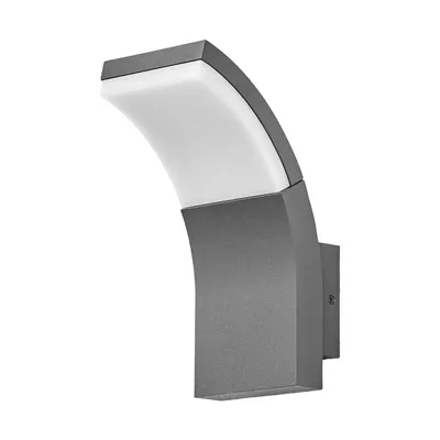 Produktbild von Lucande LED-Außenwandleuchte Timm, 20 cm, anthrazit, IP54