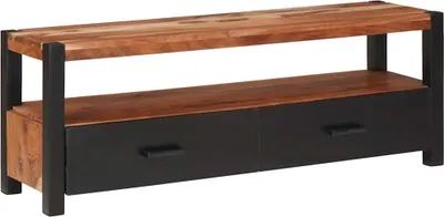 Zdjęcie produktu dla Szafka multimedialna z szufladą Brązowy 110 x 30 x 40 cm