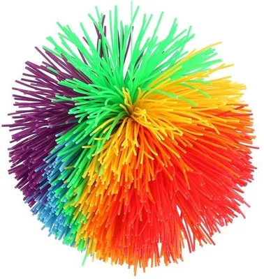 Productafbeelding van Siliconen fidget speelgoed - 11 cm - Zacht en flexibel - Veelkleurig - Stressverlichtend - Hoogwaardige kwaliteit