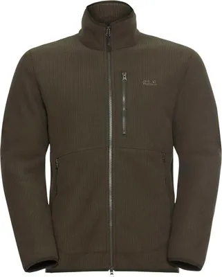 Produktbild von Jack Wolfskin Herren Lake Ridge Fleecejacke obsidian moss L