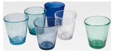 Produktbild von Set aus 6 Wassergläsern 330 ml aus mundgeblasenem Glas