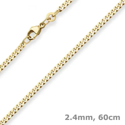 2-4mm-Panzerkette-aus-585-Gelbgold-60cm