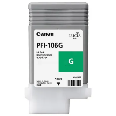 Obrázok produktu pre Canon PFI-106 G, Zelená, Atrament na pigmentovej báze, 1 kusov