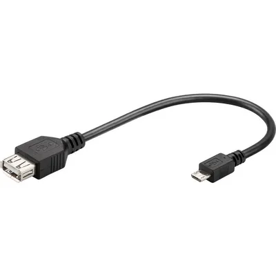 Produktbild von Wentronic Goobay USB 2.0 Hi-Speed Adapter, 0.2 m