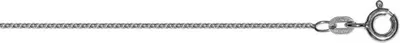 Produktbild von Kette Rundanker 1,1 mm 1,10 mm 925/- Silber rhodiniert 38 cm