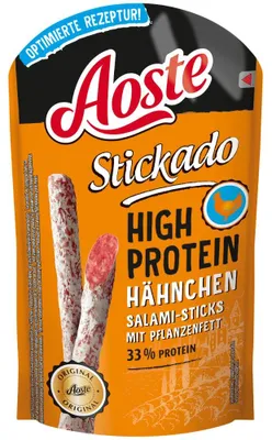 Produktbild von Aoste Stickado High Protein Hähnchen 12 x 60g