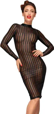 Produktbild von Noir Kleid Streifen S