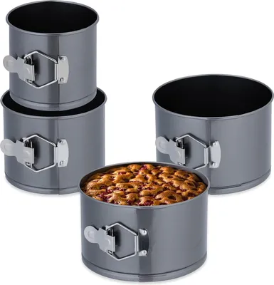 Produktbild von Runde Springformen 12-18 cm Edelstahl Antihaft