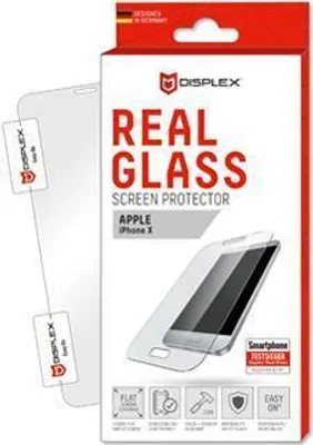 Immagine prodotto di Displex Screen Protector (10H) per Apple iPhone XR/11, Eco Mounting Frame, vetro temperato, pellicola protettiva antigraffio, compatibile con la custodia