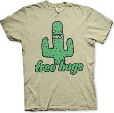 Produktbild von Free Hugs T-Shirt - Large - Khaki