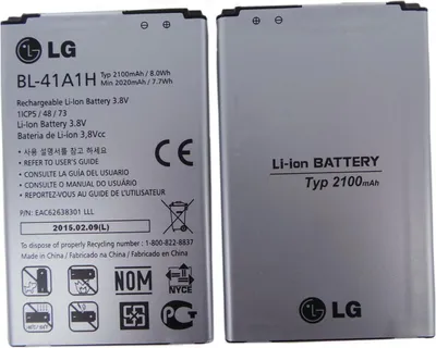 Obrázek produktu pro Originální baterie LG BL-41A1H pro LG F60 D390N 2100 mAh jako nová