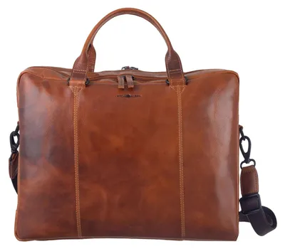 Zdjęcie produktu dla Greenburry Newport aktówka skórzana 43 cm przegroda na laptopa