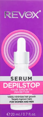 Image de Revox B77, Depilstop, Hair Growth Inhibator, Serum, For Face & Body, 20 ml