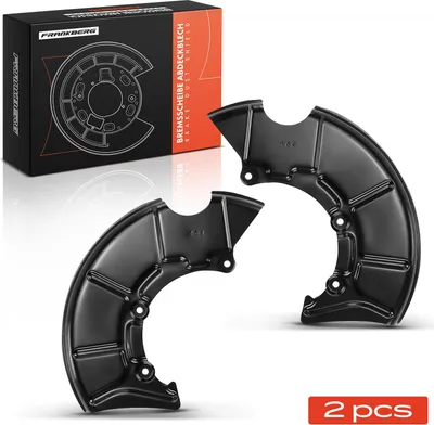 Immagine prodotto di Frankberg 2x piastra di ancoraggio disco freno asse anteriore entrambi i lati per VW Golf 4 1J1 Bora 1J2 Seat Leon Toledo 2