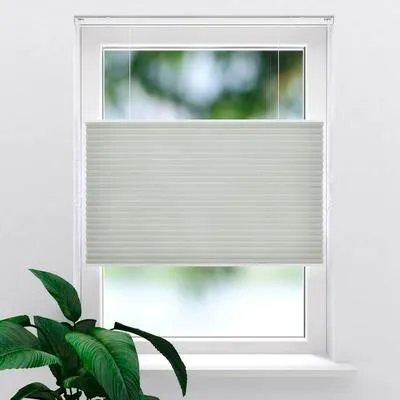 Obrázok produktu pre Plisé žalúzia SOLUNA termo sivá 150x175 cm, montáž na stenu/strop, ovládanie šnúrkou