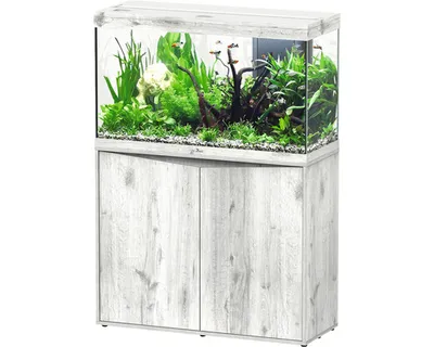Produktbild von Aquariumkombination aquatlantis Splendid 200 inkl. LED-Beleuchtung, Filter, Unterschrank Esche weiß