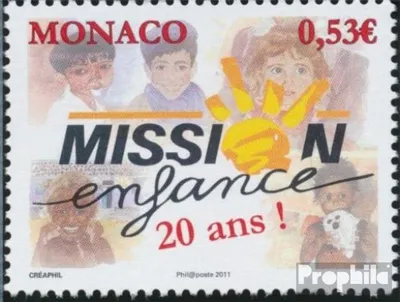 Produktbild von Briefmarken Monaco 2011 Mi 3021 (kompl.Ausg.) postfrisch Kinderhilfsverein